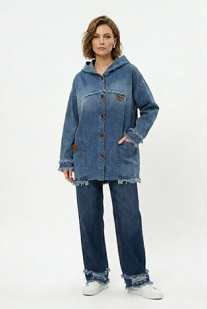 Куртка джинсовая Артикул 2У-41-1002 (синий 4XL)