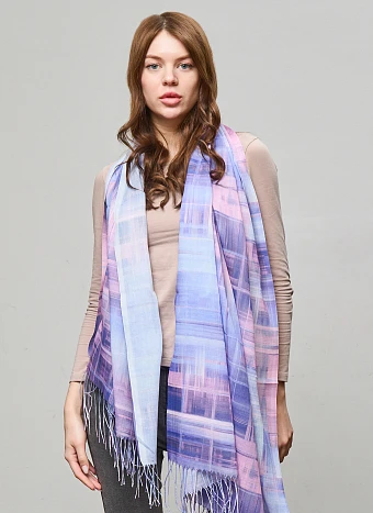 Палантин-шарф из текстиля 12, SCANDZA